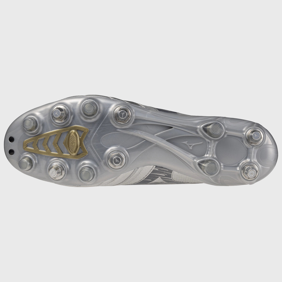 Mizuno Morelia Neo IV Beta Elite Mix Rugby Boots - Galaxy Silver | Lightweight Soccer Cleats for Men | Perfect for Rugby, Football & Training on Grass Fields