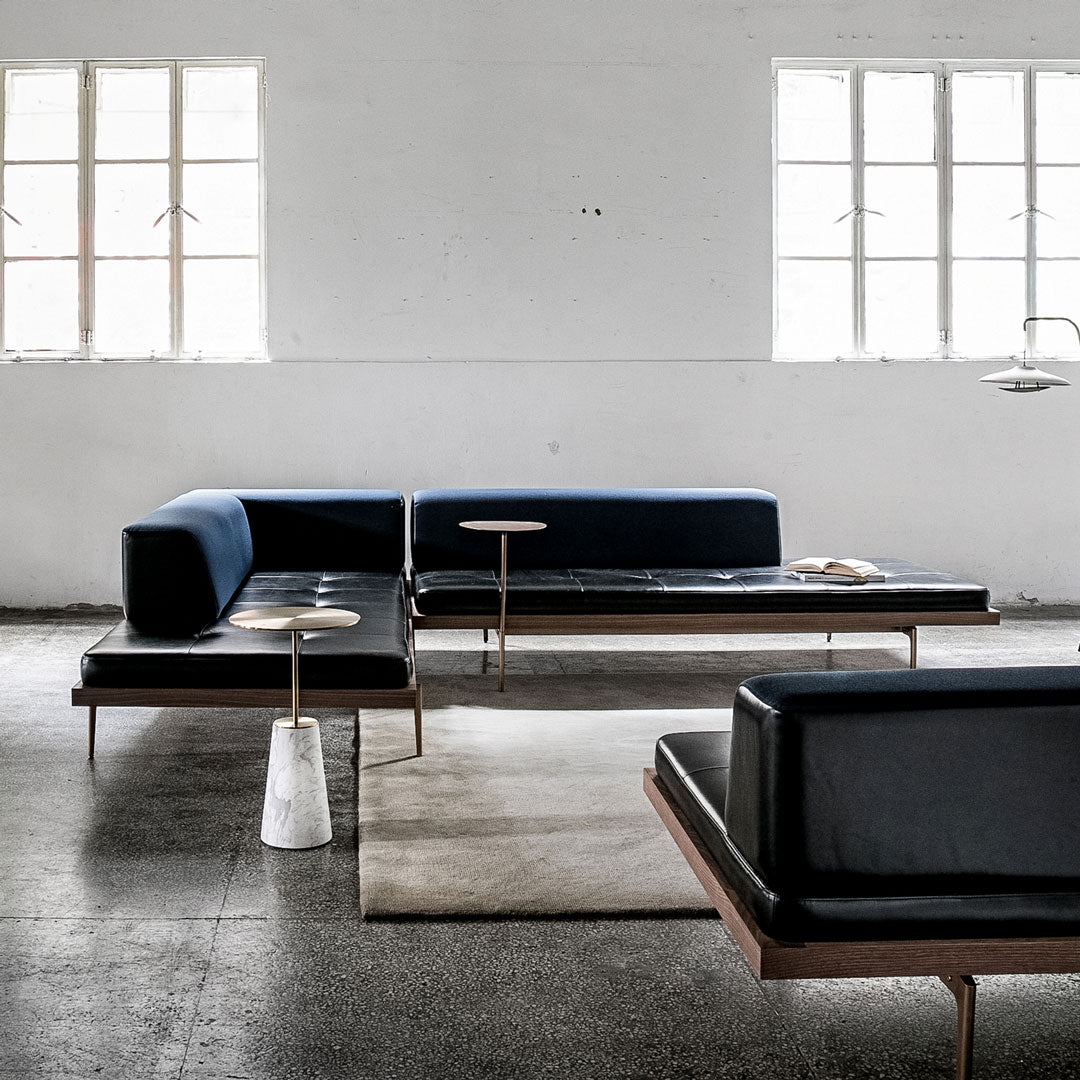 Neri and Hu Bund Side Table by Stellar Works - Modern Minimalist End Table for Living Room, Bedroom & Office Decor
