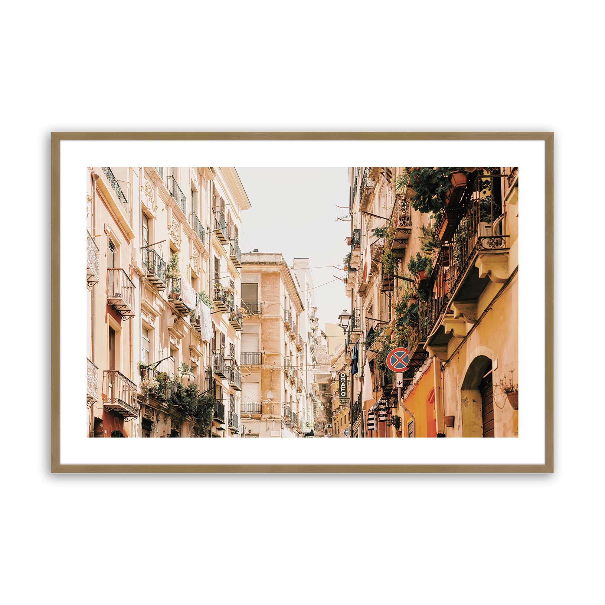 Alleyway Allure Print - Stylish Wall Art for Home & Office Decor | Perfect for Living Room, Bedroom & Workspace Aesthetics