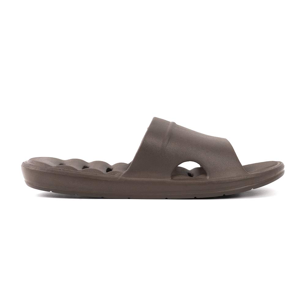 **Luffymomo Women's Non-Slip Shower Sandals with Drainage Holes - Comfortable Bathroom Slippers for Spa, Pool & Home Use**