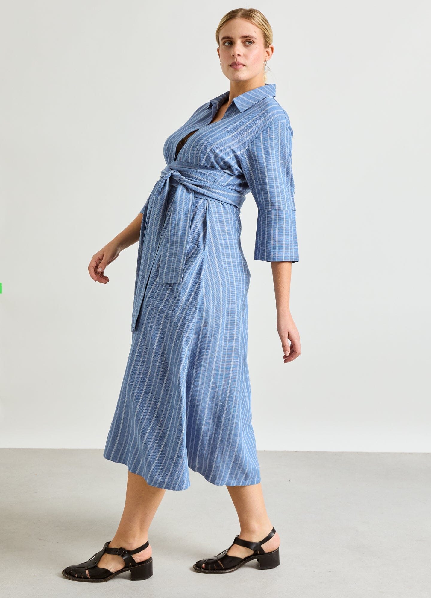 The Anna Shirtdress - Women's Floral Print Button Down Shirt Dress for Casual & Office Wear | Perfect for Spring & Summer Outfits, Date Nights & Work Attire