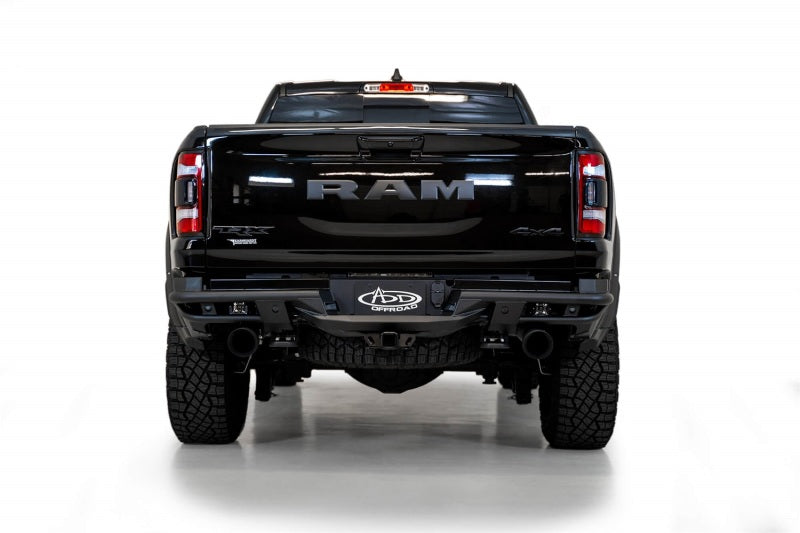 Addictive Desert Designs 2021 Dodge RAM 1500 TRX PRO Bolt-On Rear Bumper with Parking Sensors | Heavy-Duty Off-Road Protection for Truck Enthusiasts