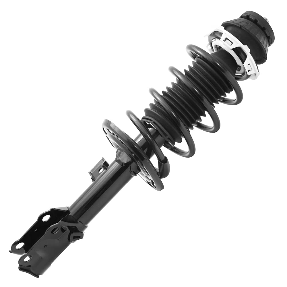2007-2008 Honda Fit Front Left Strut Assembly with Spring - OEM Replacement Part 75-23929CS by BuyAutoParts - Perfect for Suspension Repair & Smooth Ride