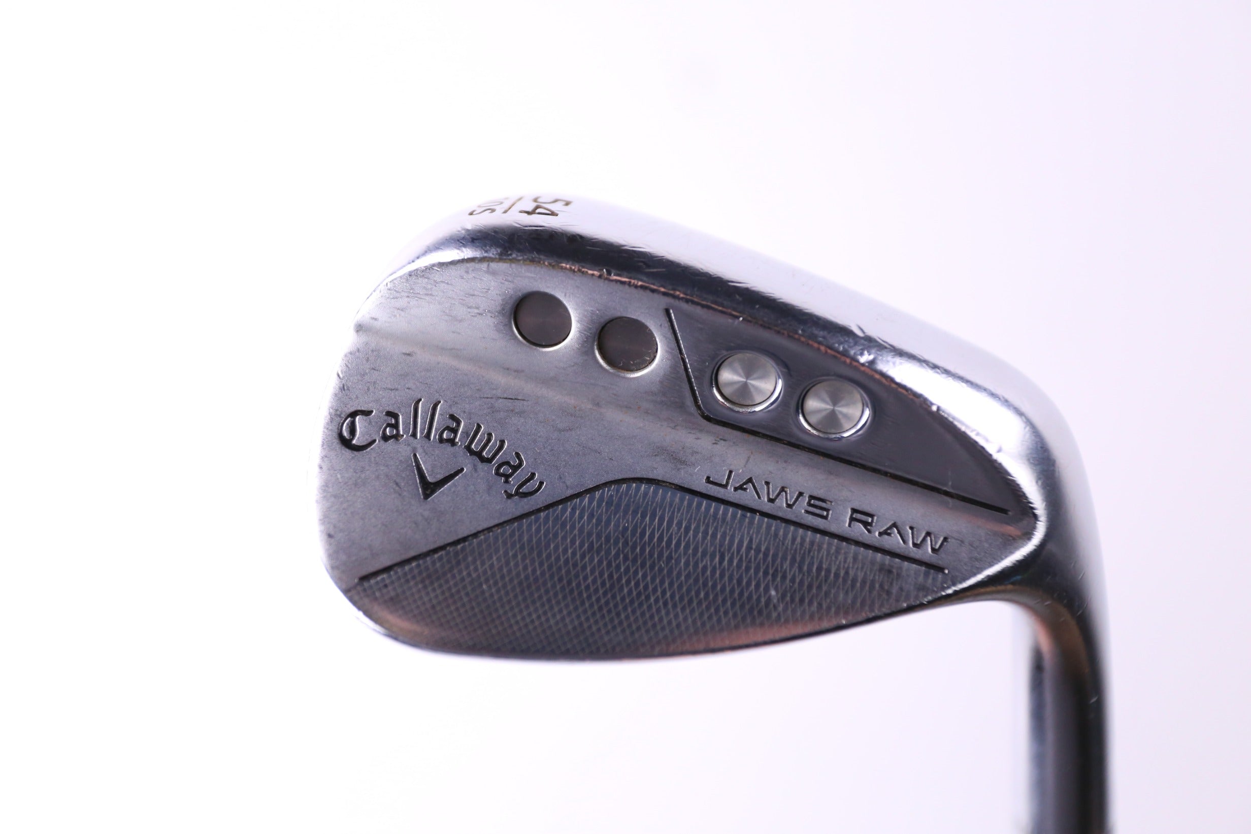 Used Callaway JAWS Raw Chrome Sand Wedge 54° Stiff Flex Right Hand Golf Club - Perfect for Bunker Shots & Short Game Precision
