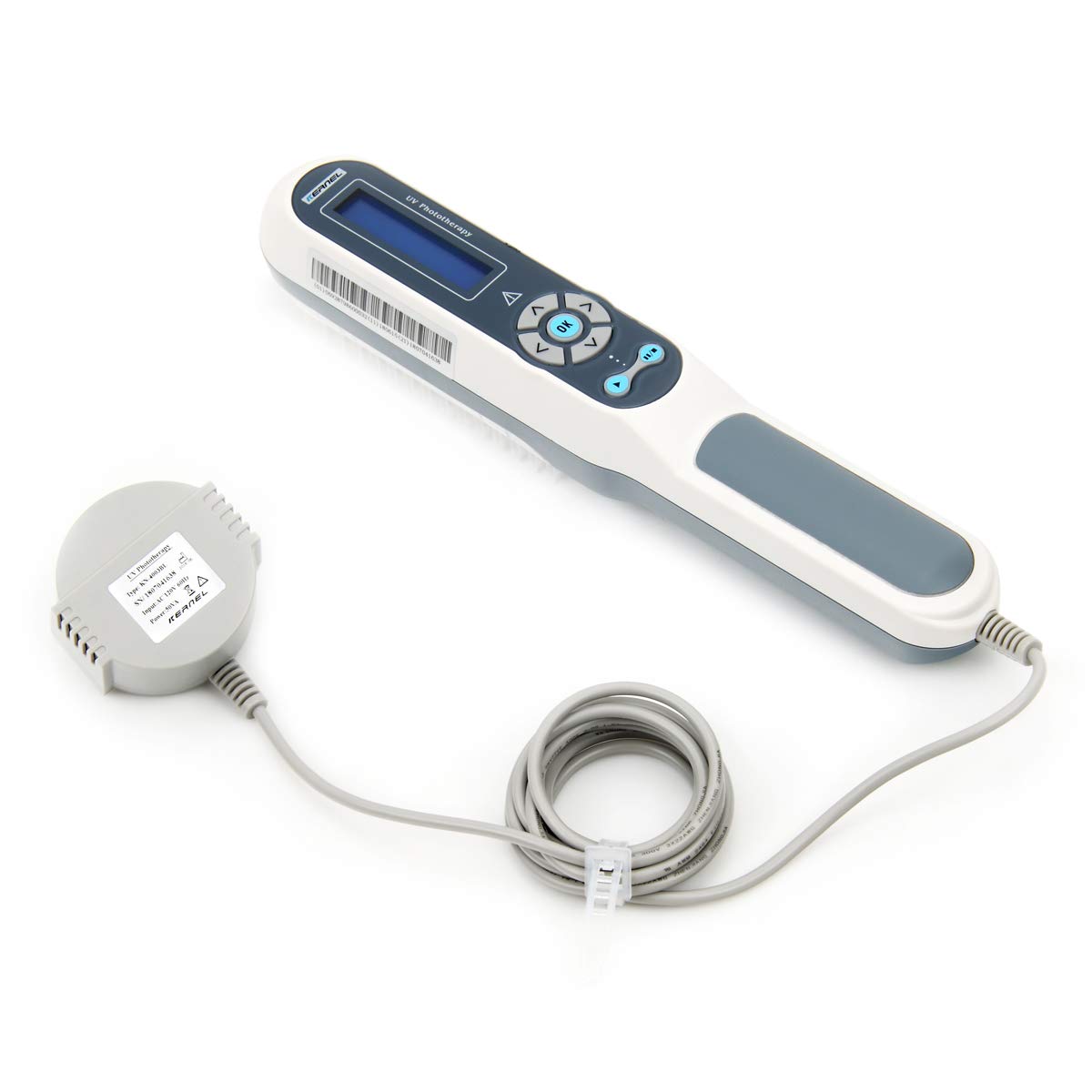 311nm Narrowband UVB Phototherapy Lamp for Psoriasis & Eczema Treatment - Home Use with LCD Timer & Adjustable Stand - Perfect for Face, Hands, and Body Light Therapy