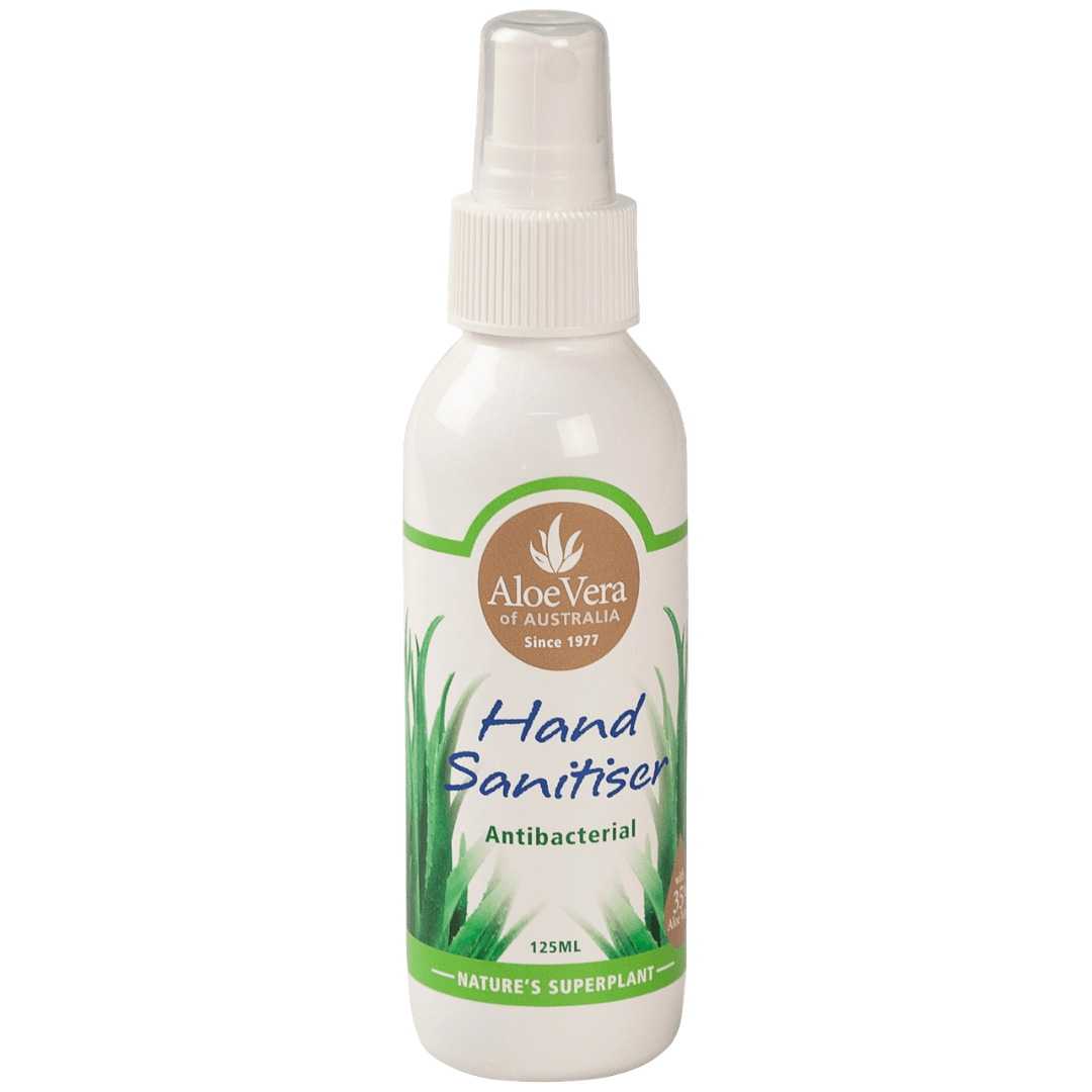Australian Aloe Vera Hand Sanitizer Gel - Natural Moisturizing & Antibacterial for Dry Skin - Perfect for Travel, Office & Home Use