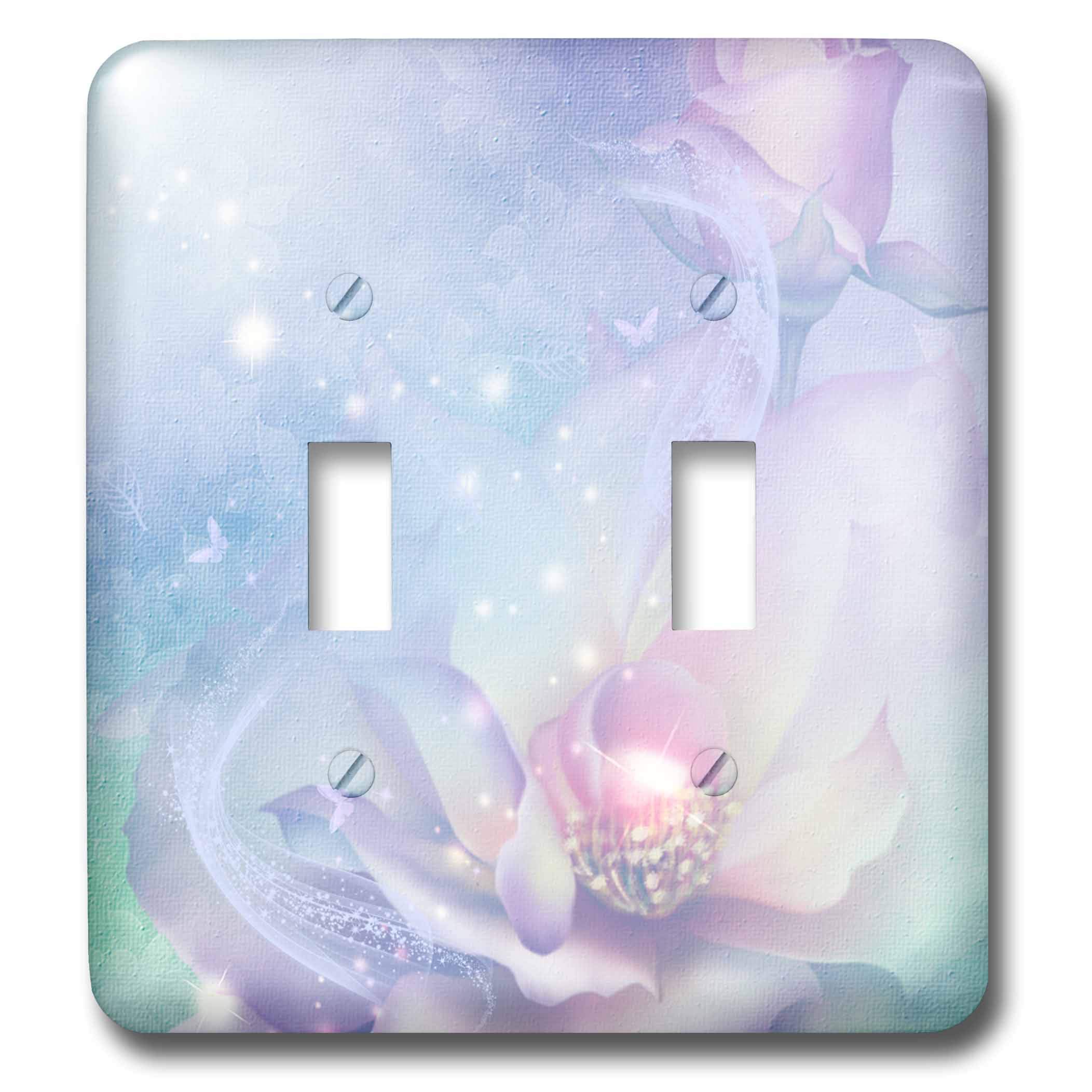3D Rose Light Switch Cover - Decorative for Home & Office