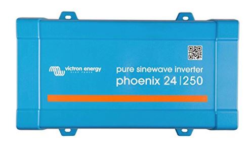 Victron Energy Phoenix Inverter 24V 250W 230V Pure Sine Wave Power Inverter with VE.Direct - Perfect for Solar Systems, RVs, Boats & Off-Grid Power Solutions