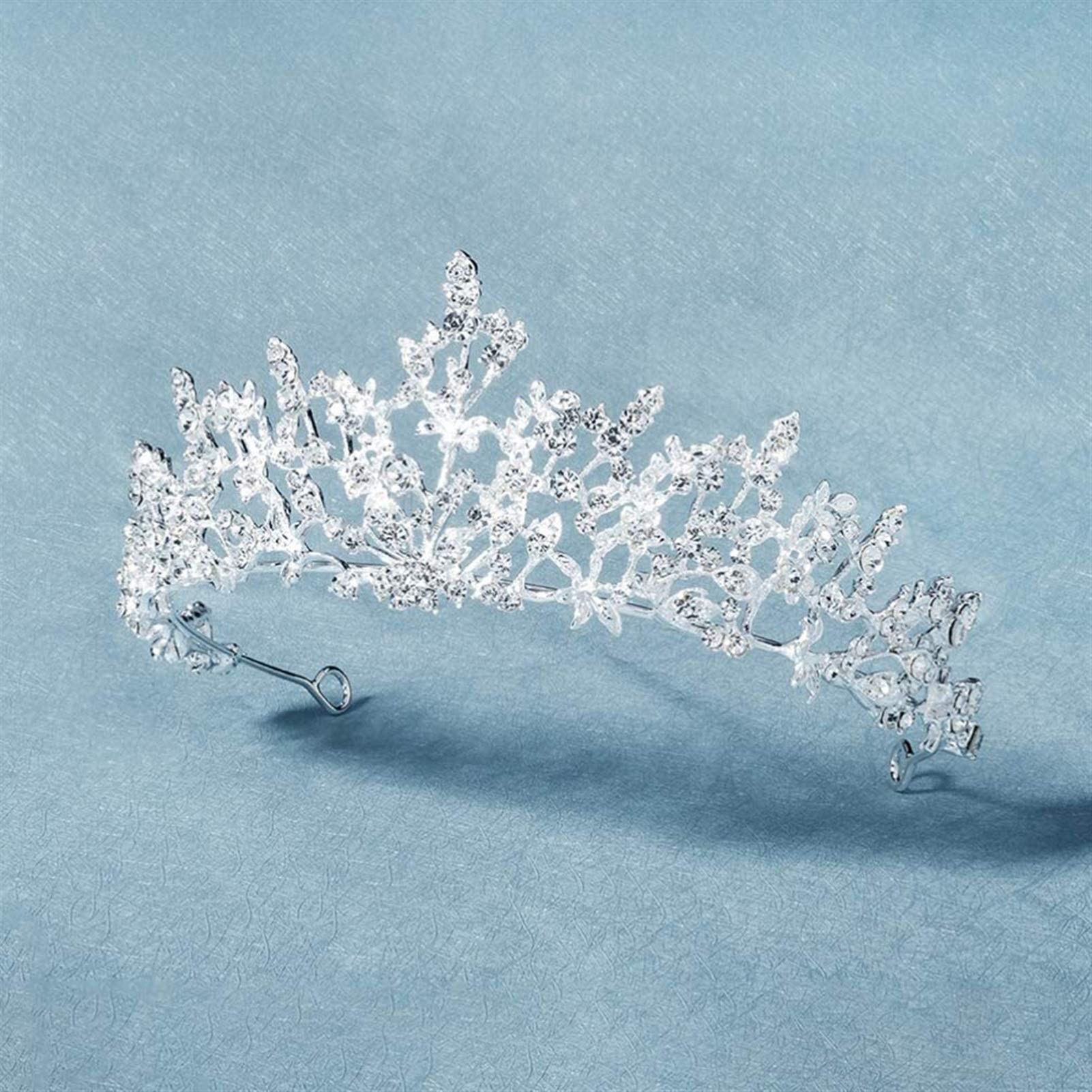 Royal Wedding Tiara for Women - Elegant Bridal Crown for Princess, Prom & Pageant - Perfect for Weddings, Prom Nights, Pageants & Special Occasions