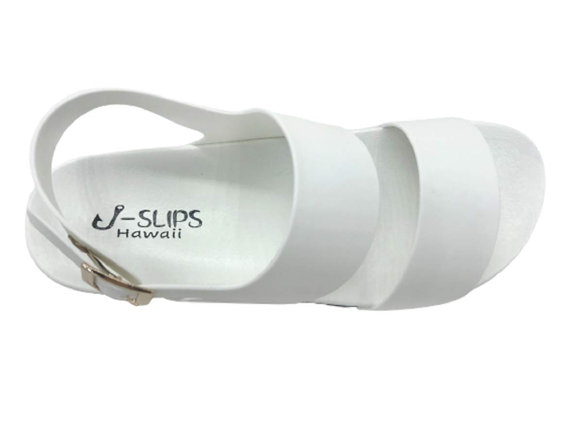 J-Slips Women's Adjustable Buckle Sandals - Comfortable Summer Casual Sandals for Beach, Walking & Outdoor Activities | Elegant Sandalias for Women