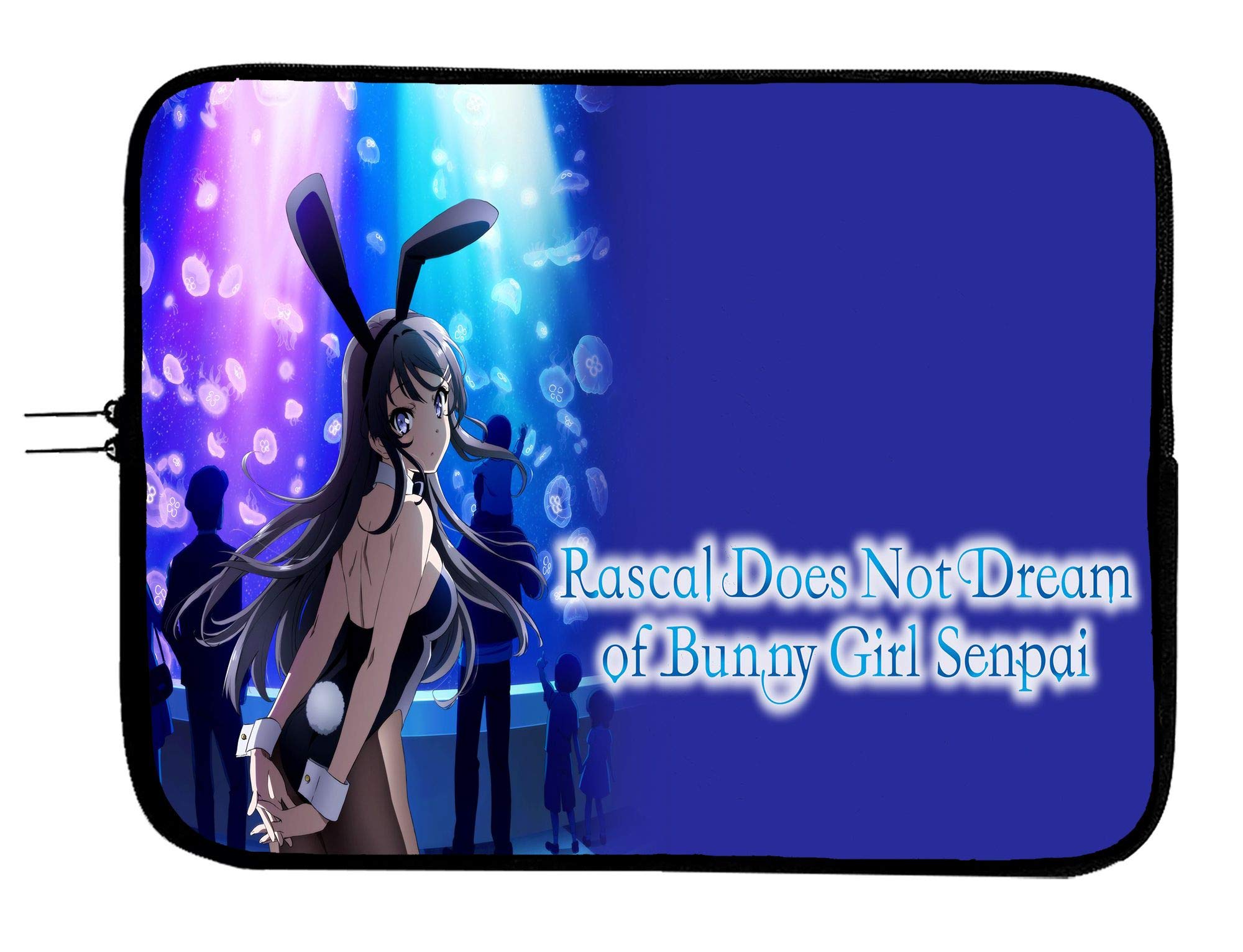 Anime Laptop Sleeve Bag 11.6 Inch - Rascal Does Not Dream of Bunny Girl Senpai Themed Protective Case for Notebooks & Tablets - Perfect for School, Work & Travel - Fits Devices Up to 11.6 Inches