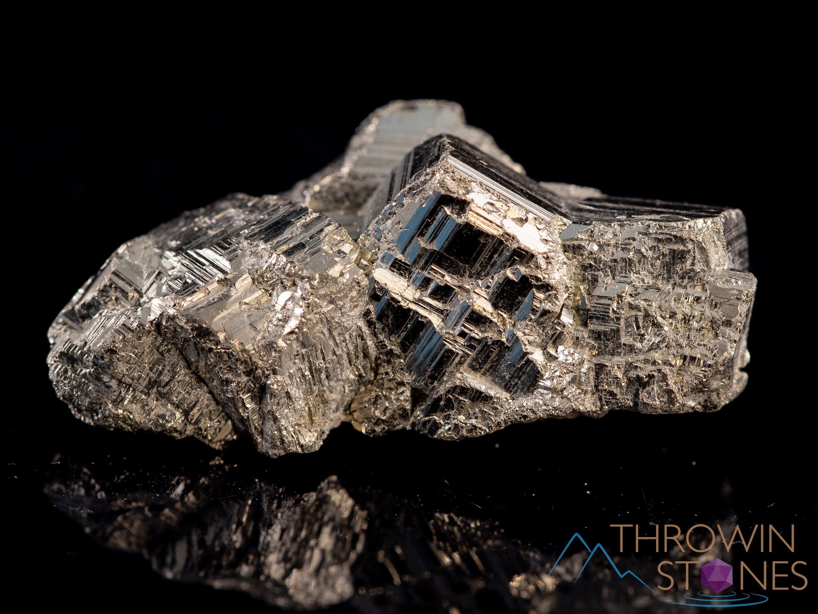 PYRITE Raw Crystal Cluster - Natural Healing Stones for Home Decor, Housewarming Gift & Spiritual Energy (40309) | Perfect for Meditation, Feng Shui & Office Desk Decor