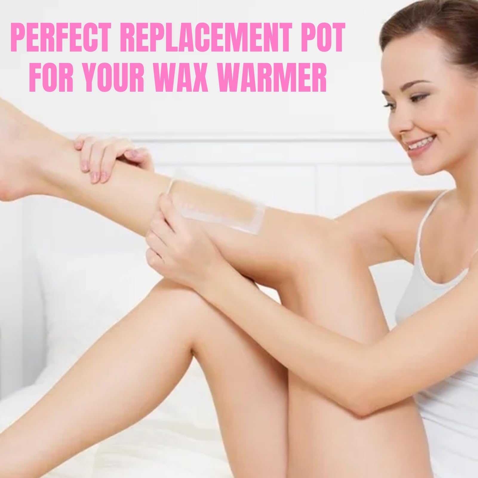 Silicone Wax Warmer Replacement Pot - Heat Resistant Inner Pot for Wax Heating Machine & Hair Remover - Perfect for Home Waxing, Salon Use & DIY Hair Removal