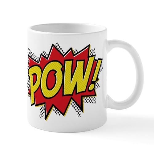 White - POW! Mug