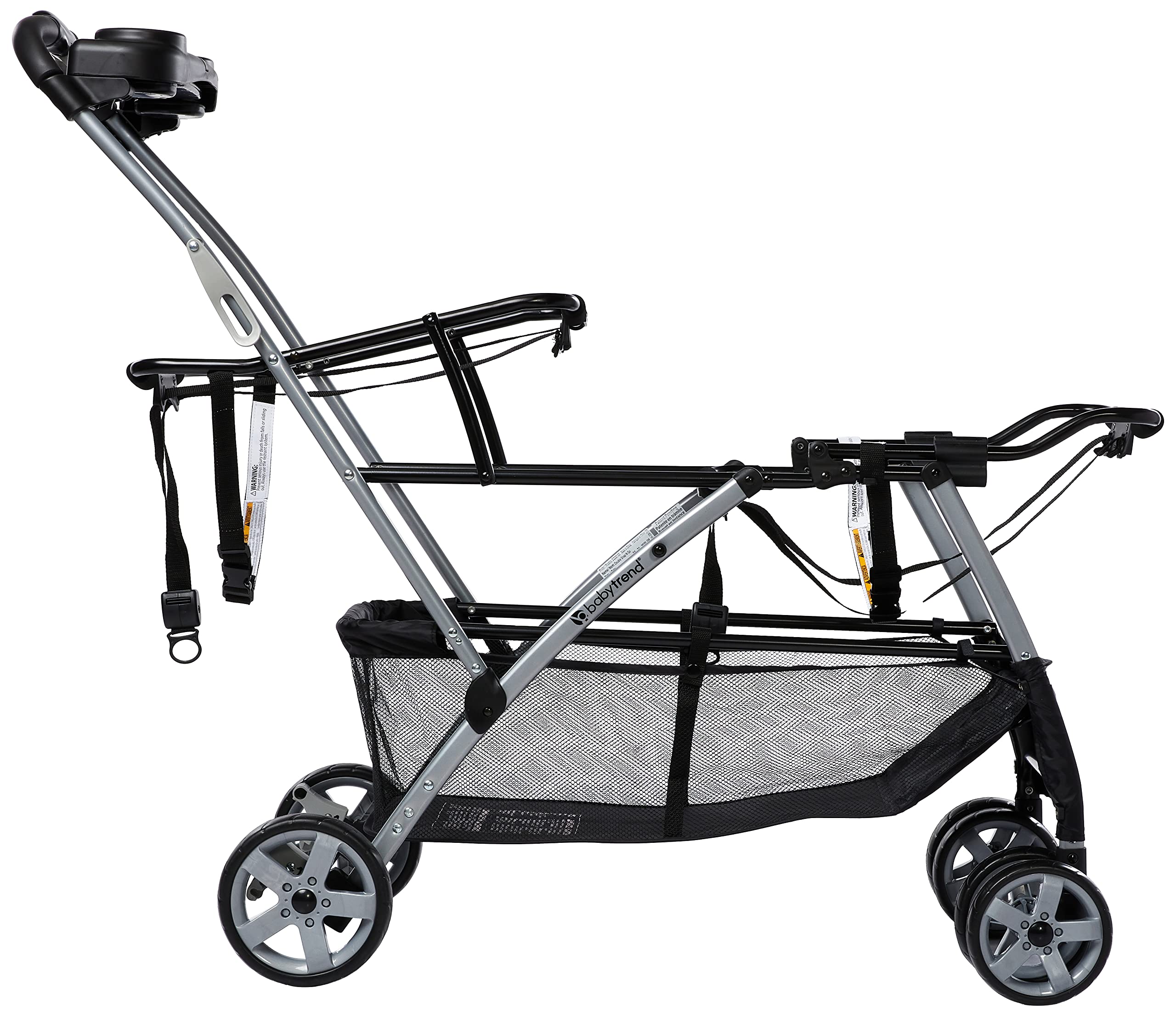 Baby Trend Snap-N-Go Double Stroller - Lightweight Frame for Infant Car Seats | Perfect for Twins or Siblings | Ideal for Shopping, Travel & Daily Walks