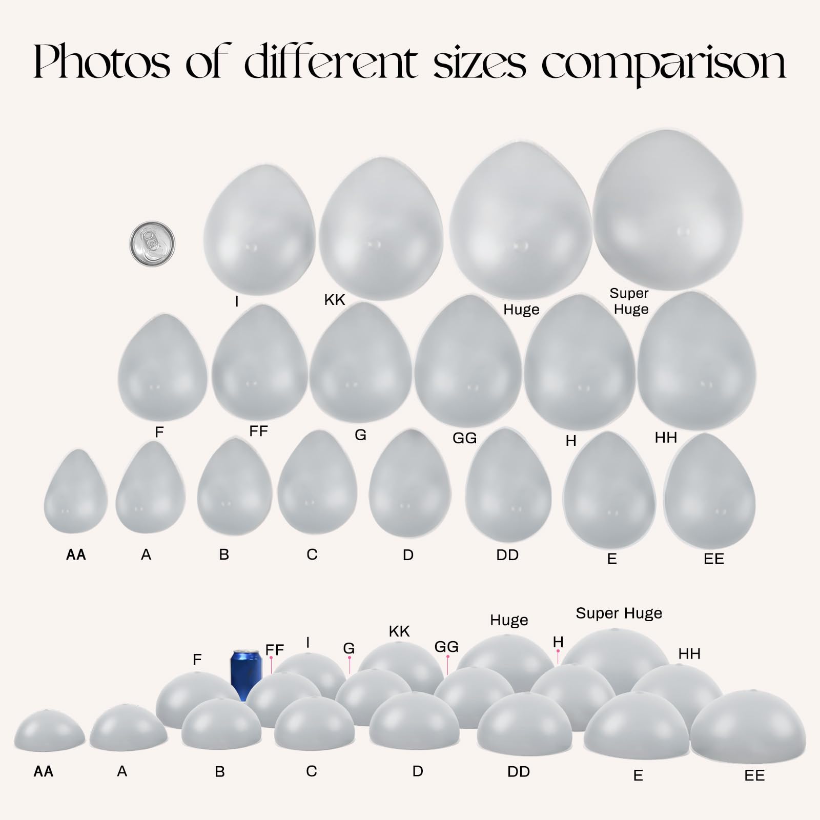 Premium Silicone Breast Forms for Mastectomy & Transgender - Natural Look & Comfortable Wear - Ideal for Post-Surgery, Crossdressing, and Confidence Boosting
