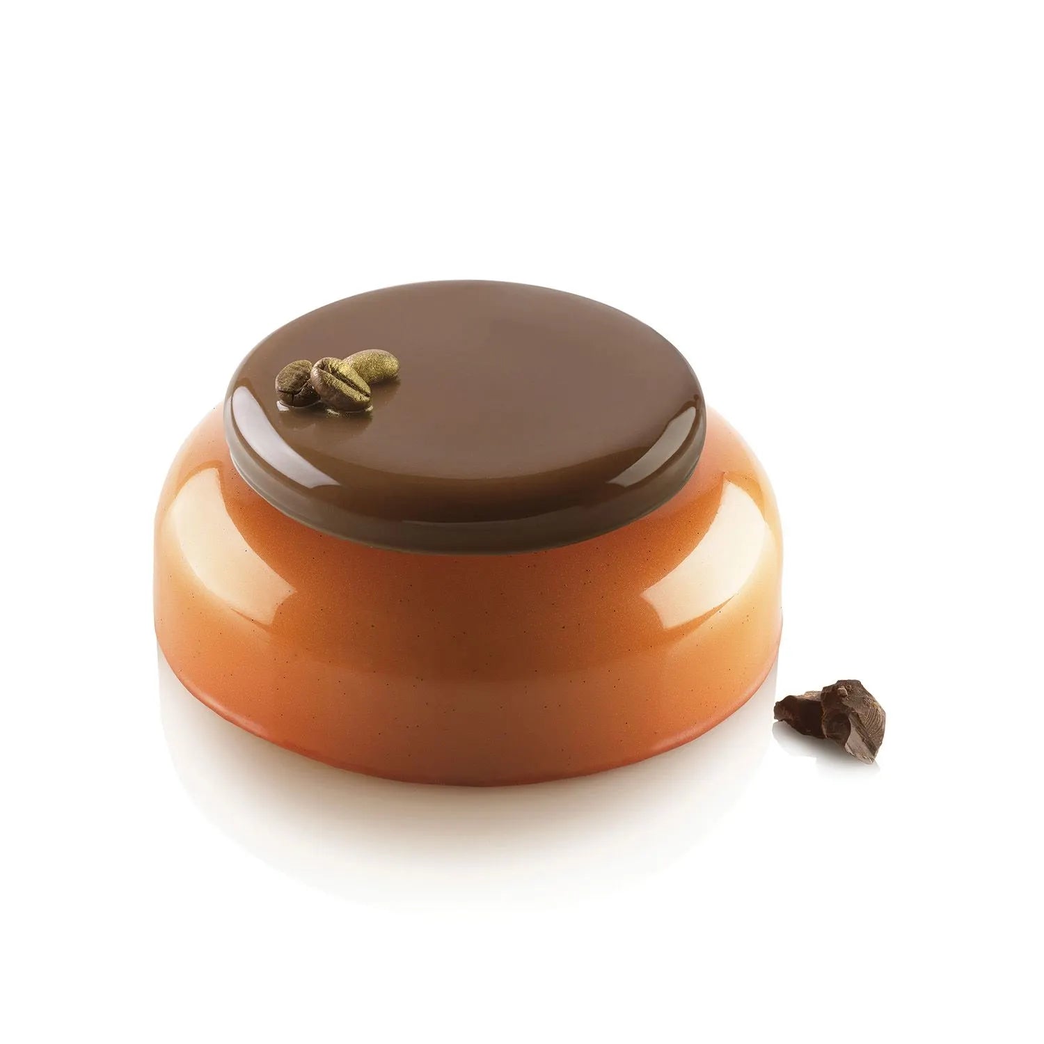 Silikomart Decor Round 50 Mold - 6 Different Cake & Chocolate Silicone Molds for Baking, Desserts, and Candy Making | Perfect for Home Bakers and Professional Chefs