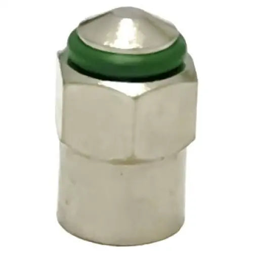 IR Green Chrome Caps & O-Ring Set (10-Pack) - Durable Sealing Solution for Plumbing, Automotive, and Industrial Applications