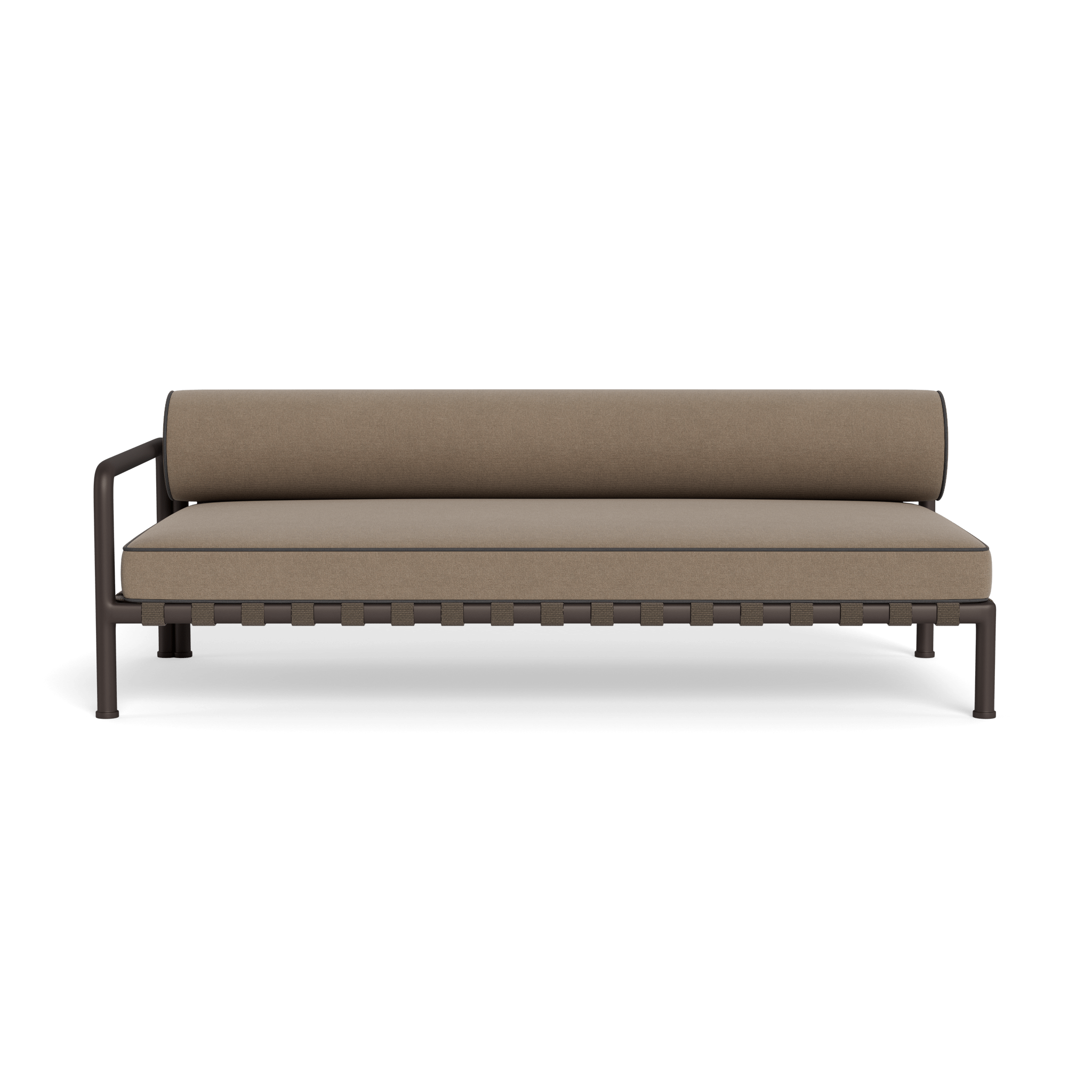 Parker 2-Seater Sofa with Single Left Armrest - Perfect for Small Living Rooms, Apartments & Cozy Spaces
