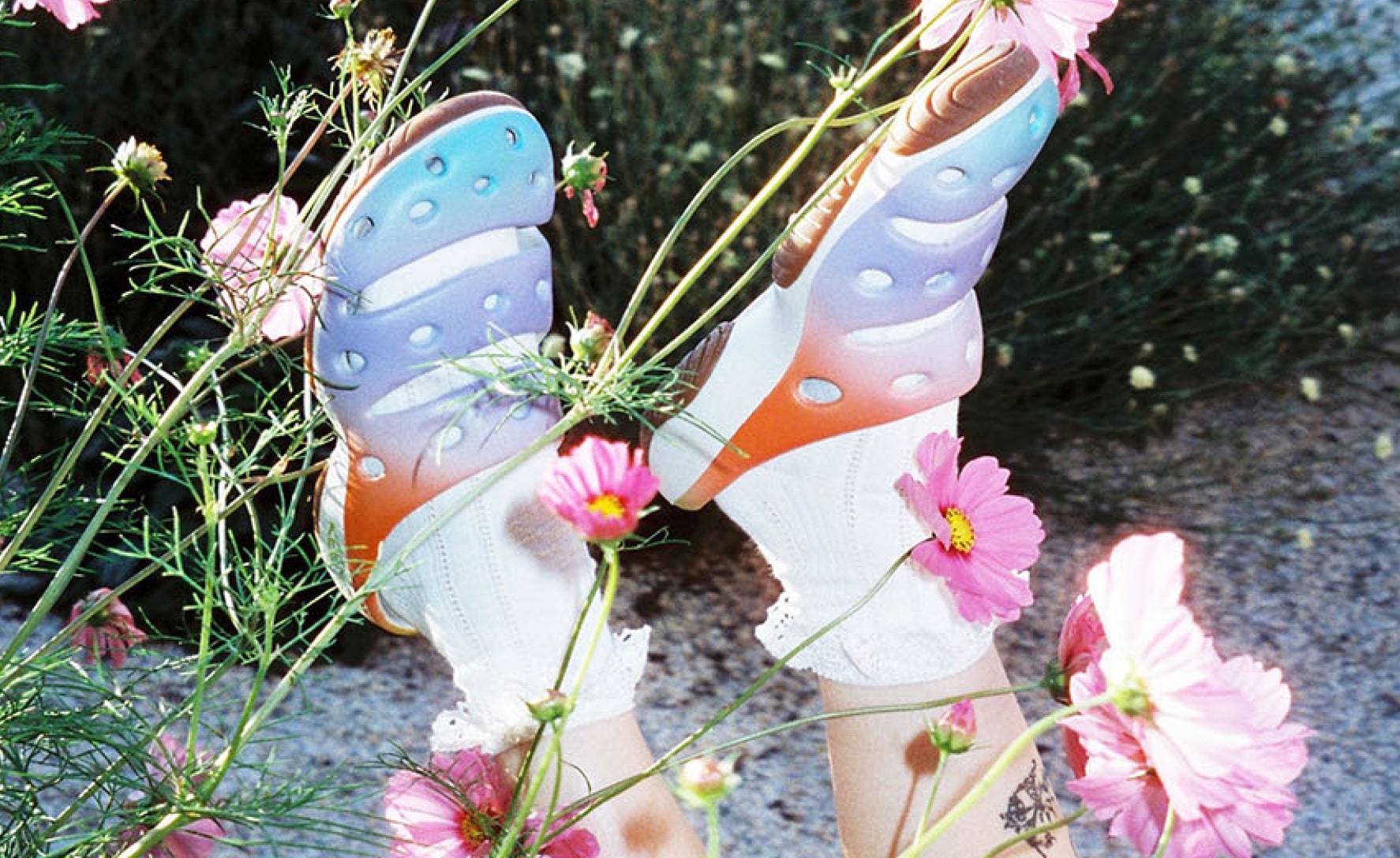 Women's Yogui Arts Clog x Beci Orpin - Comfortable Slip-On Shoes in Multi/Clearly Aqua Color | Perfect for Casual Wear, Home, and Outdoor Activities
