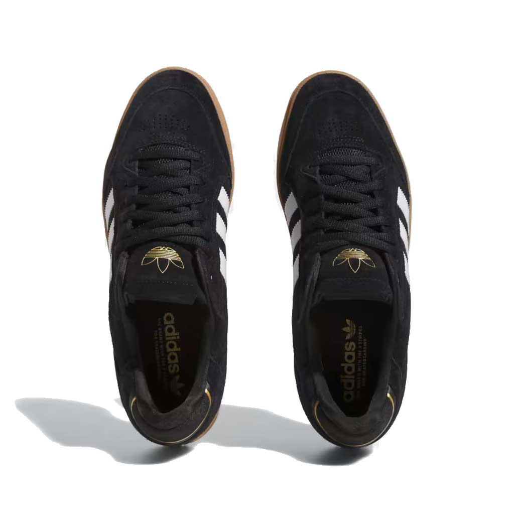 Adidas Tyshawn Low Sneakers - Men's Core Black/Cloud White/Gum Basketball Shoes for Casual Wear & Street Style