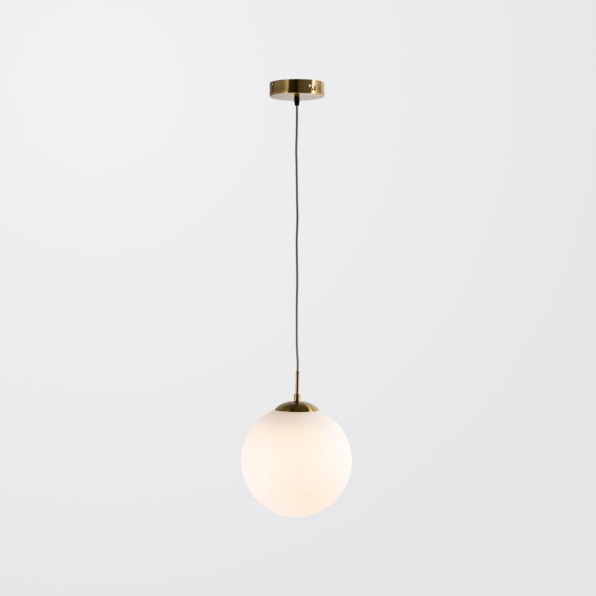 TOLEDO LED Opal Glass Pendant Light - Modern Ceiling Lighting Fixture for Kitchen, Dining Room, and Bedroom