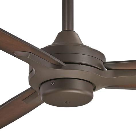 Minka-Aire F727-ORB Rudolph 52 Inch Ceiling Fan with Wall Control - Oil Rubbed Bronze Finish - Energy Efficient Indoor/Outdoor Ceiling Fan for Living Room, Bedroom, Patio & Covered Porch