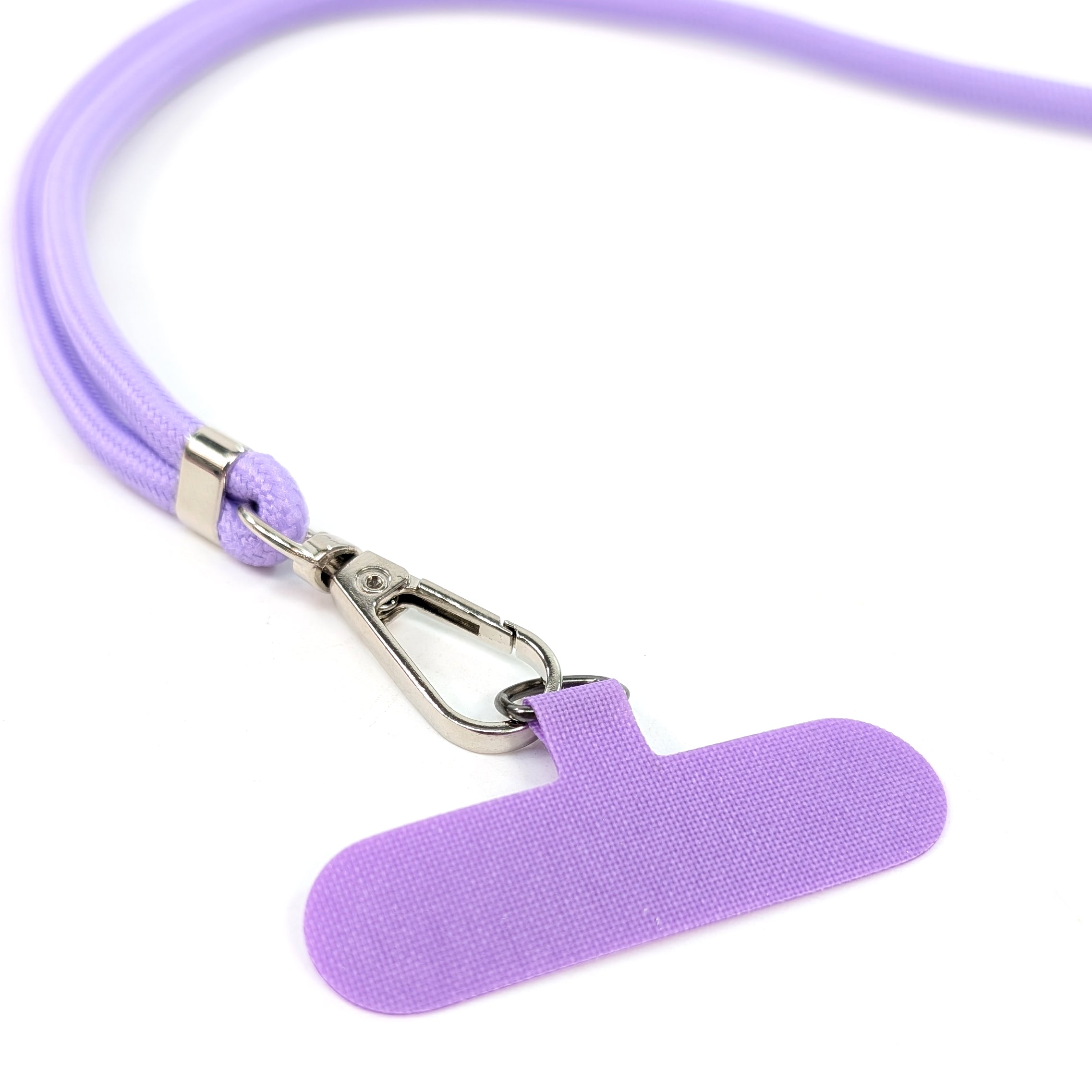 Adjustable Crossbody Phone Strap - Secure & Comfortable Phone Holder for iPhone Samsung - Perfect for Running, Travel & Shopping (Purple)