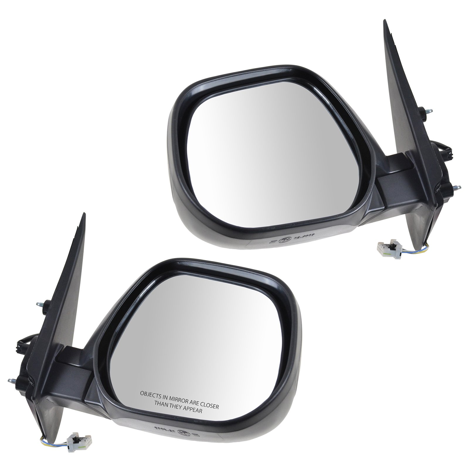 Heated Side Mirrors for Mitsubishi Outlander Sport - Driver & Passenger Side Power Heated Paint-Matched Pair - Perfect for Winter Driving & Defrosting in Cold Weather