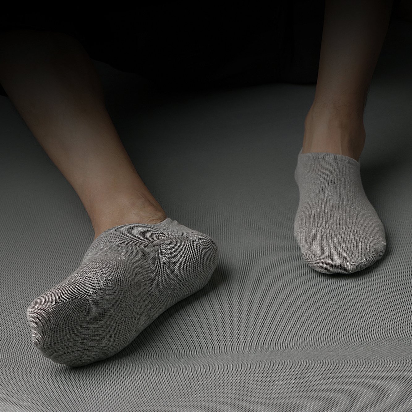 IDEGG No Show Socks for Women & Men - Low Cut Invisible Liner Socks - Anti-Slip Athletic Running Casual Socks - Perfect for Sneakers, Loafers and Workouts