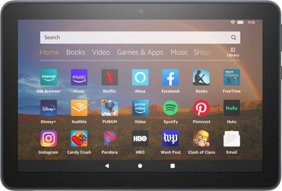 Amazon Fire HD 8 Plus (10th Gen) 8-Inch Tablet 32GB - Fast Performance, Wireless Charging, Long Battery Life for Streaming, Reading & Gaming