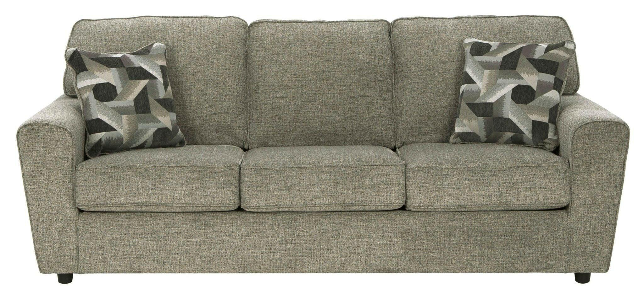 Cascilla Pewter Sofa 2680538 - Modern Gray Fabric Sectional Couch for Living Room, Lounge & Family Room - Comfortable & Stylish Home Furniture