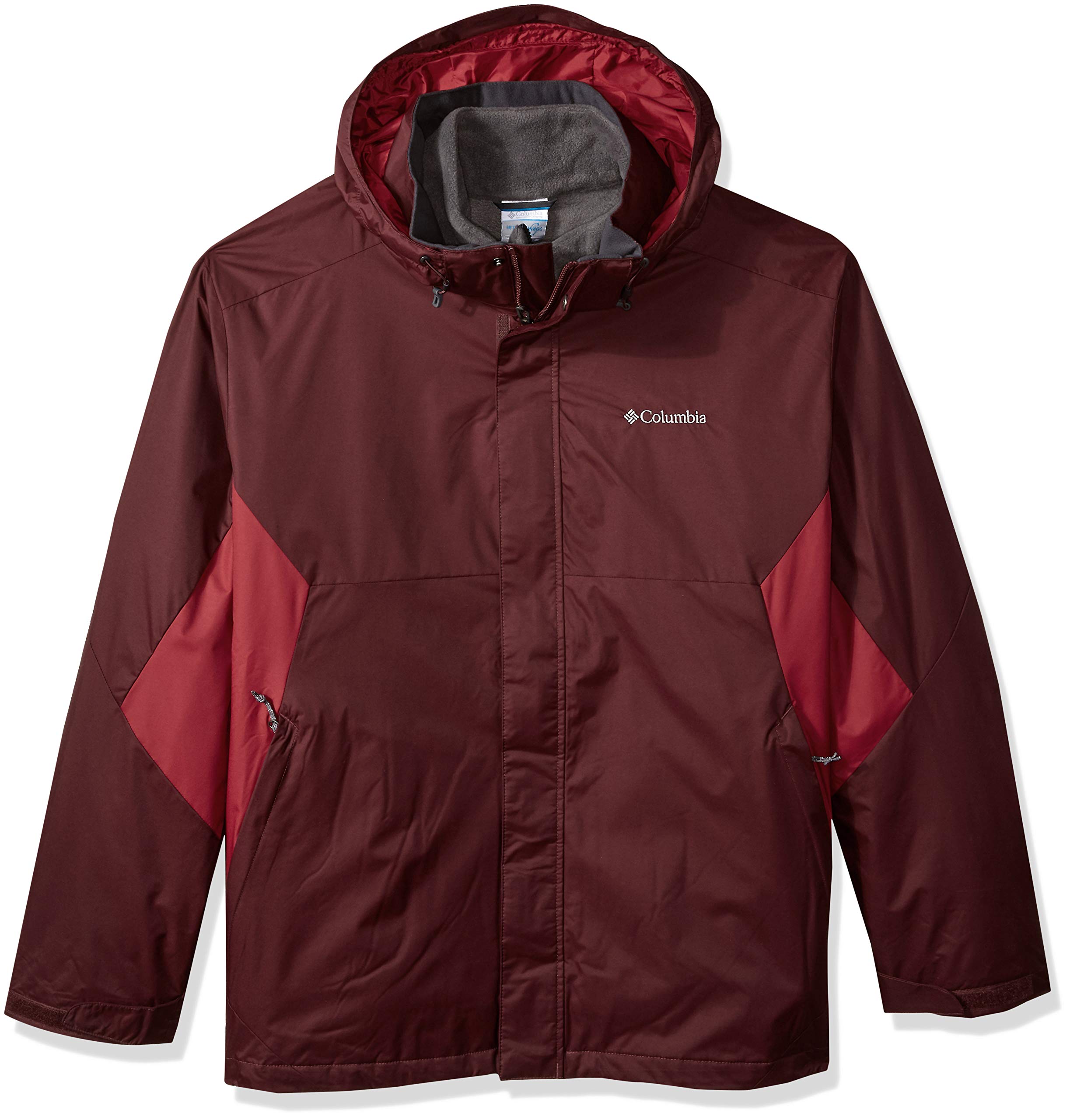 Columbia Men's Eager Air Big & Tall Waterproof Interchangeable Jacket - Lightweight Hiking & Outdoor Adventure Shell for Cold Weather