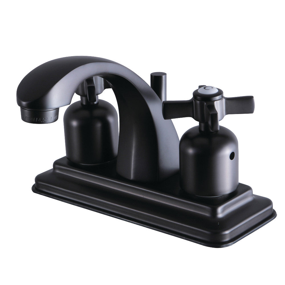 Kingston Brass KB4641ZX 4-Inch Centerset Bathroom Faucet - Chrome Finish, Single Handle, Water-Saving Design for Vanity Sinks - Perfect for Modern Bathroom Renovations and Home Upgrades