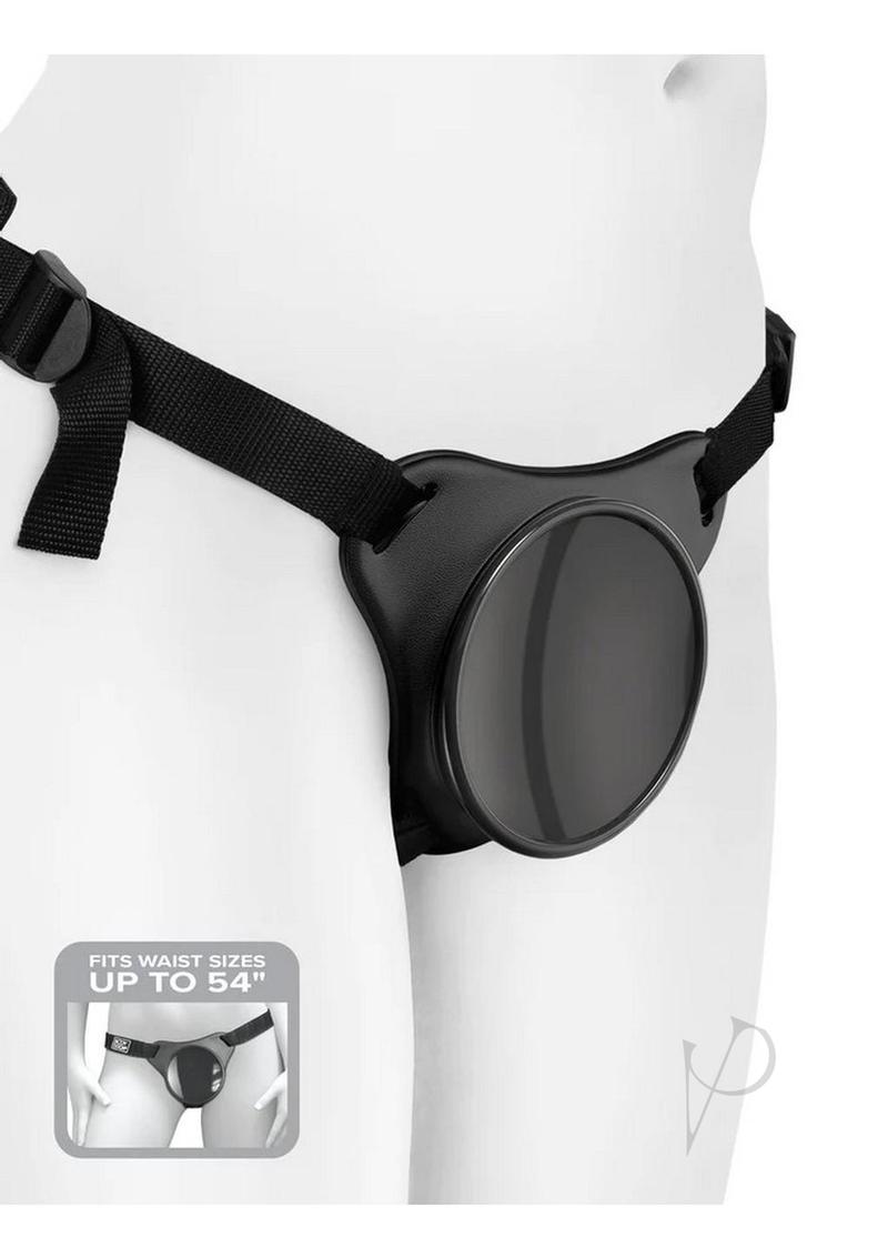 Original Strap On Harness for Women & Men - Adjustable Black Leather Adult Toy for Couples - Perfect for Role Play & BDSM Exploration