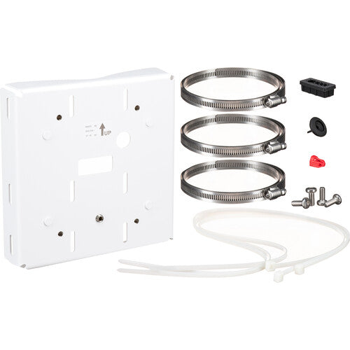Axis Communications T94N01G Pole Mount Bracket (4-16 inch) for Outdoor Security Cameras - Ideal for Parking Lots, Driveways & Perimeter Surveillance