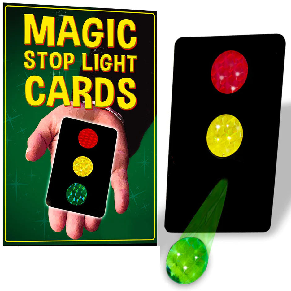 Magic Stop Light Cards - Fun & Educational Traffic Safety Flashcards for Kids | Perfect for Classroom, Travel & Home Learning