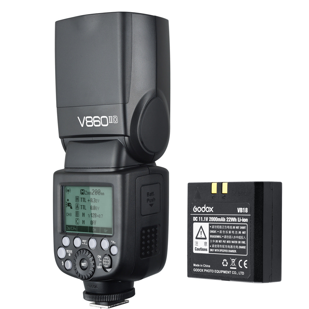 Godox VING V860IIN TTL Li-Ion Flash Kit for Nikon DSLR Cameras | High-Speed Sync & Wireless Control | Perfect for Wedding, Portrait & Event Photography