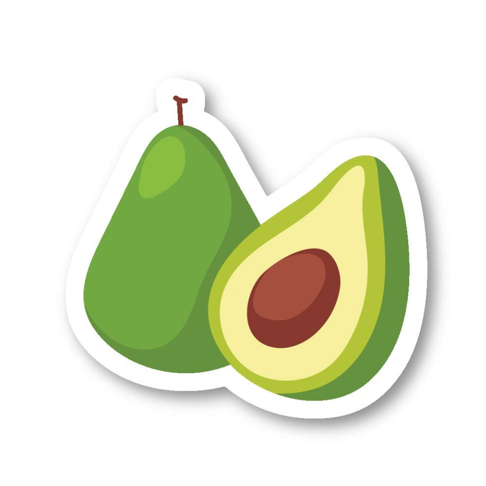 Avocado Pair Stickers - 3 Pack (2.5