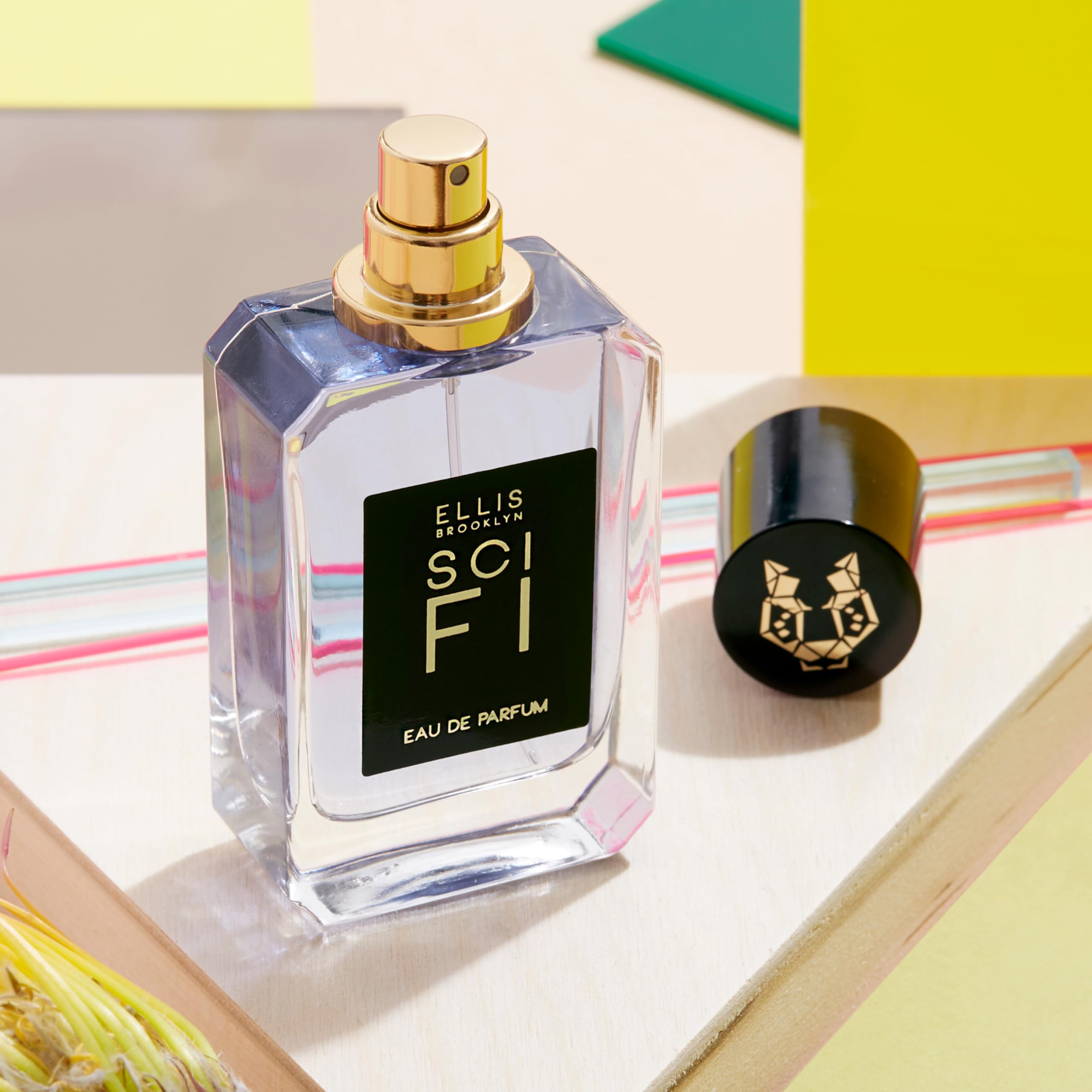 Ellis Brooklyn SCI FI Eau De Parfum for Women - Vegan Aromatic Gourmand Perfume with Bergamot, Green Tea & Cashmere Woods | Made in USA | Perfect for Date Nights, Office Wear & Special Occasions