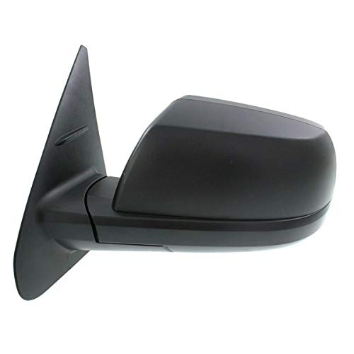Compatible with 2014-2017 Toyota Tundra Pickup Truck Manual Non-Heated Black Driver Side Rear View Mirror - Perfect for Replacement & Safe Driving