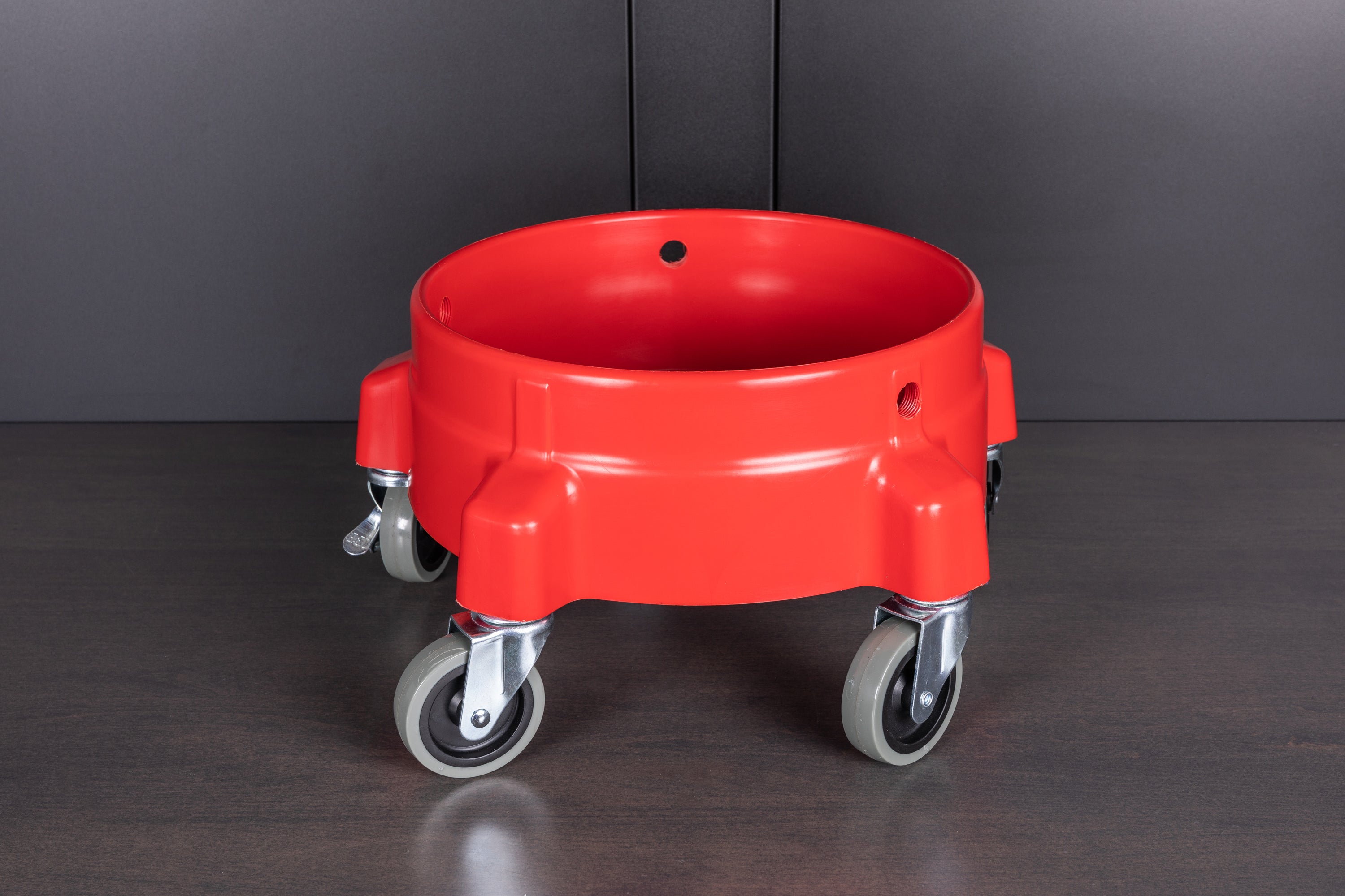 Heavy Duty Bucket Dollies with 4 Swivel Casters - Portable Utility Cart for Moving Buckets, Pails, and Containers - Ideal for Cleaning, Painting, and Construction Worksites