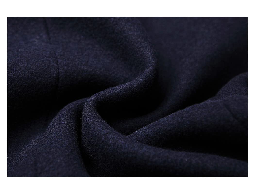 Premium Men's Winter Peacoat - 100% Cashmere Wool Overcoat for Men | Warm & Stylish Winter Wool Coat for Business, Office & Formal Occasions