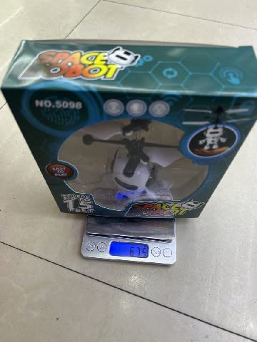 OEMAKW Mini Flying RC Robot Toy with Infrared Induction & Flashing Lights - Best Gift for Kids | Indoor & Outdoor Play, Birthday Parties, STEM Learning