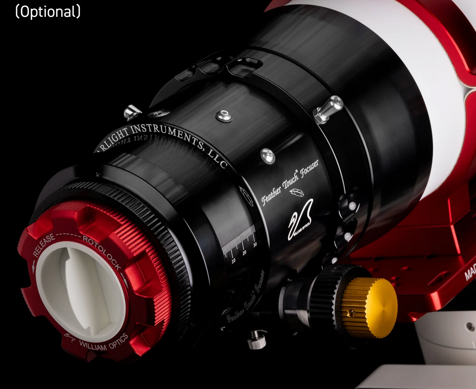 Fluorostar 132 Innovative Bahtinov Mask Cover - Patented Telescope Accessory for Astrophotography & Stargazing
