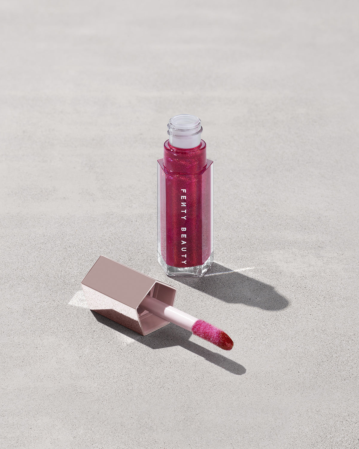Gloss Bomb Universal Lip Luminizer - Fuchsia Flex Shine Lip Gloss | Hydrating, Non-Sticky, High Shine | Perfect for Parties, Date Nights & Everyday Wear