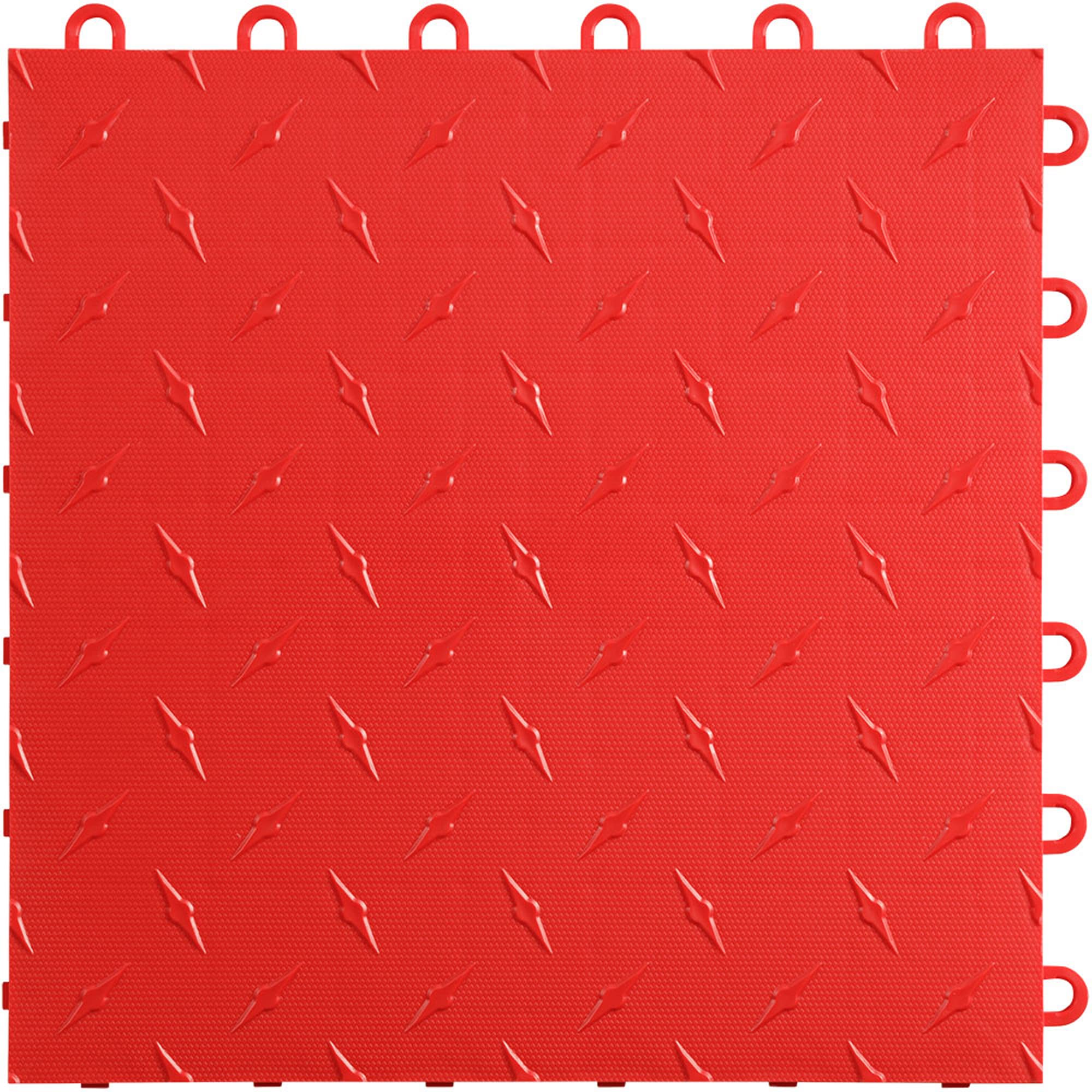 Speedway Garage Floor Diamond Tiles - 12