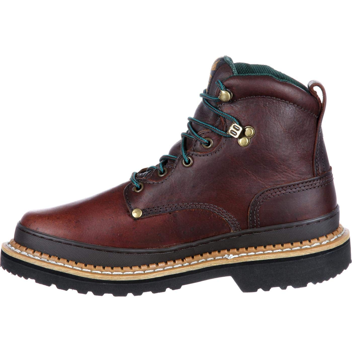 Georgia Giant Work Boots for Men - Heavy Duty Steel Toe, Waterproof & Slip Resistant - Ideal for Construction, Landscaping & Outdoor Work