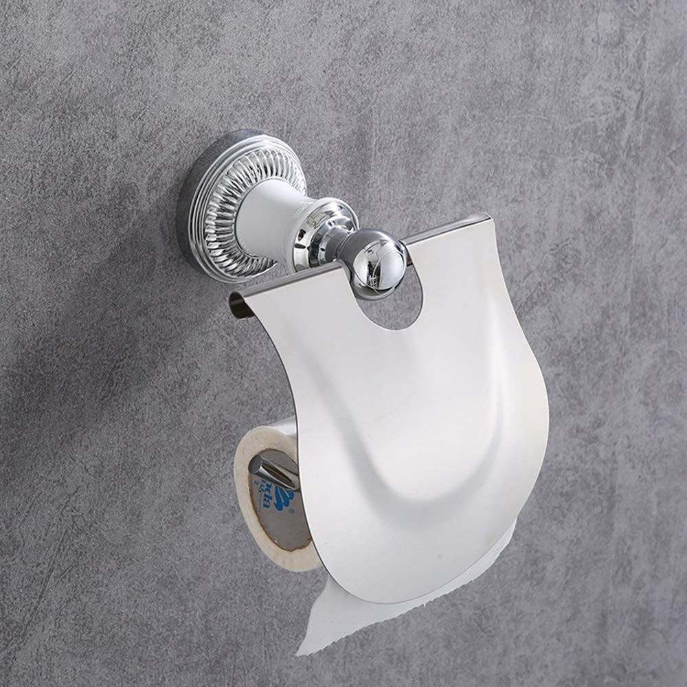 Modern European Toilet Paper Holder & Napkin Stand - Bathroom Tissue Box Organizer, Paper Towel Dispenser for Kitchen & Bathroom - Perfect for Home, Office, and Restaurant Use