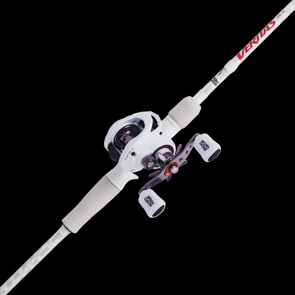 Abu Garcia Veritas Low Profile Baitcasting Fishing Rod and Reel Combo - Perfect for Freshwater Bass Fishing and Saltwater Angling